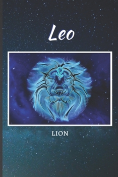 Paperback Leo Zodiac Journal: (100 Pages - Blank Lined Notebook - 6x9) Book