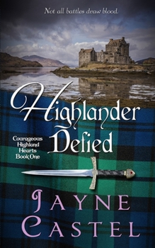 Paperback Highlander Defied: A Medieval Scottish Romance [Large Print] Book