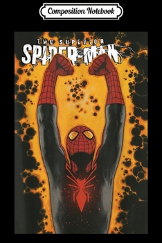 Composition Notebook: Marvel Comixology Superior Spider-Man Powered Up Comic Cover  Journal/Notebook Blank Lined Ruled 6x9 100 Pages