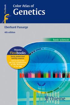 Paperback Color Atlas of Genetics Book