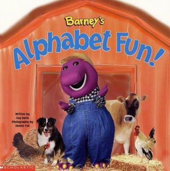 Paperback Barney's Alphabet Fun! Book