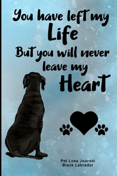 Paperback Pet Loss Journal Black Labrador: Guided Prompt Keepsake Workbook Book