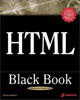 Paperback HTML Black Book [With CDROM] Book
