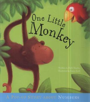 Hardcover One Little Monkey. Book