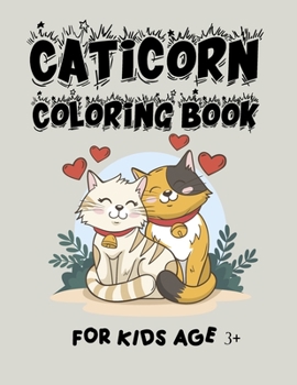 Paperback Caticorn Coloring Book: 100page Book