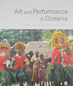 Hardcover Art and Performance in Oceania Book