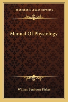 Paperback Manual Of Physiology Book