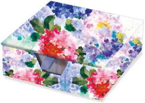 Cards Desk Notes Hydrangeas Book