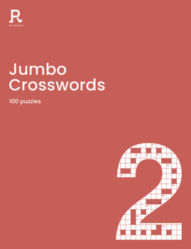 Paperback Jumbo Crosswords Book 2: A Crossword Book for Adults Containing 100 Large Puzzles Book