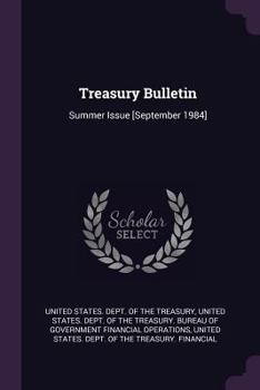 Paperback Treasury Bulletin: Summer Issue [september 1984] Book