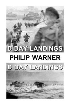 Paperback Phillip Warner - The D Day Landings Book