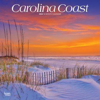 Calendar Carolina Coast 2024 Square Book