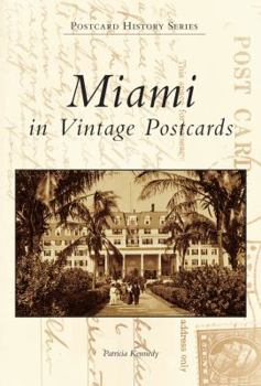 Paperback Miami in Vintage Postcards Book