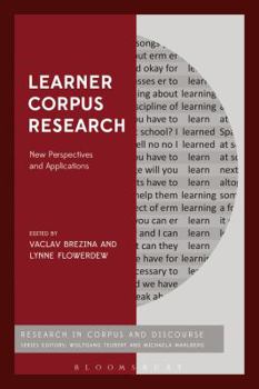 Hardcover Learner Corpus Research: New Perspectives and Applications Book