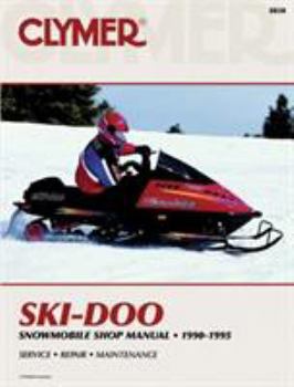 Paperback Ski-Doo Snowmobile 90-95 Book