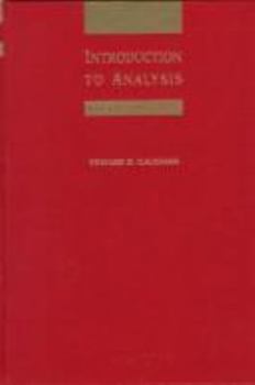 Hardcover Introduction to Analysis Book