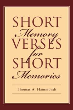 Hardcover Short Memory Verses for Short Memories Book