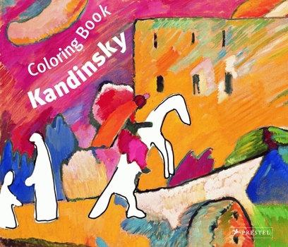 Paperback Coloring Book Kandinsky Book