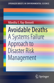 Paperback Avoidable Deaths: A Systems Failure Approach to Disaster Risk Management Book