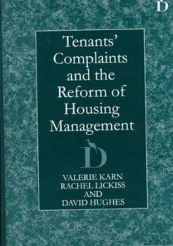 Hardcover Tenants' Complaints and the Reform of Housing Management Book