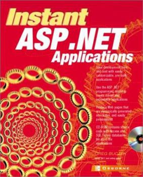 Paperback Instant ASP.Net Applications [With CDROM] Book