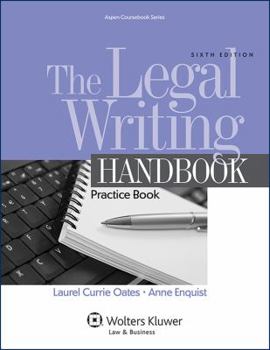 Paperback The Legal Writing Handbook: Practice Book