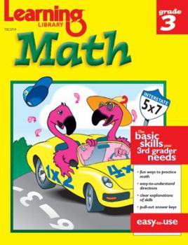 Paperback Math - Grade 3: Learning Library Book