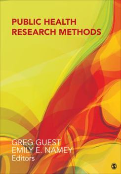 Hardcover Public Health Research Methods Book