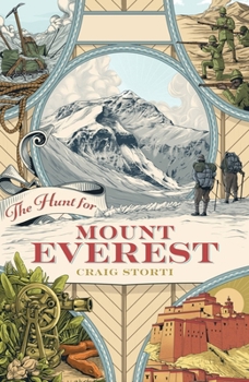 Hardcover The Hunt for Mount Everest Book