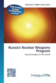 Paperback Russia's Nuclear Weapons Program Book