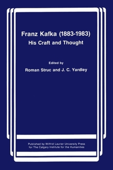 Paperback Franz Kafka (1883-1983): His Craft and Thought Book