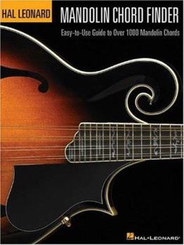 Paperback Mandolin Chord Finder: Easy-To-Use Guide to Over 1000 Mandolin Chords Book