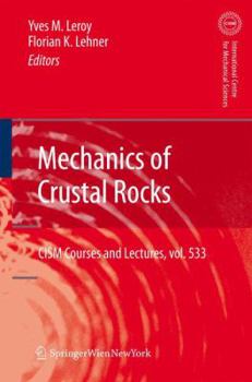 Paperback Mechanics of Crustal Rocks Book