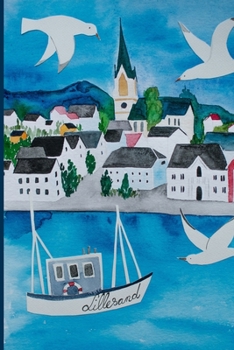 Lillesand Norway : Blanko Notizbuch DIN A5