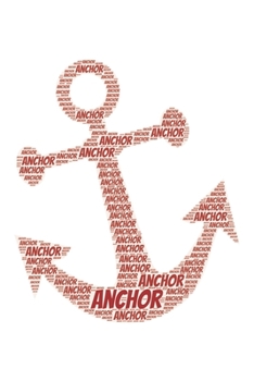 Anchor: Notebook, Journal | Lined Paper | 120 Pages DIN A5 (6 x 9") | Notes, Drawings, Planer, Diary, Organization | Word Cloud Present