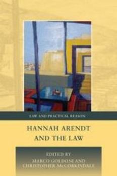 Paperback Hannah Arendt and the Law Book
