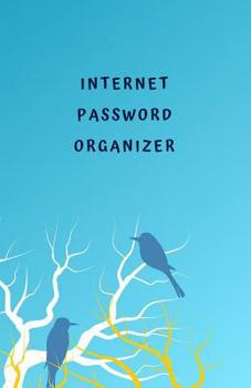Paperback Internet Password Organizer: Password Notebook with Tabs (Beautiful Birds on Cover) Book