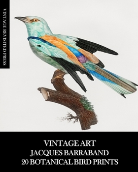 Paperback Vintage Art: Jacques Barraband 20 Botanical Bird Prints Book