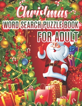 Paperback Christmas Word Search Puzzle book For Adult: Word Search Puzzle book (volume 1) Book