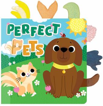 Board book Touch-A-Tail Perfect Pets - Children's Sensory Touch and Feel Board Book with Attached Tails Book