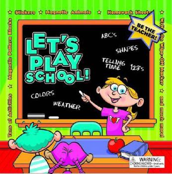 Hardcover Let's Play School Book