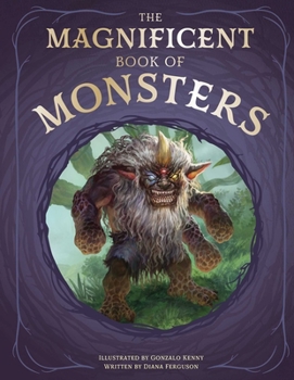 Hardcover The Magnificent Book of Monsters Book