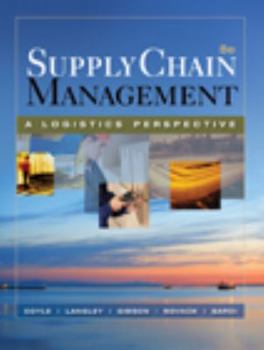 Hardcover Supply Chain Management: A Logistics Perspective [With CDROM] Book
