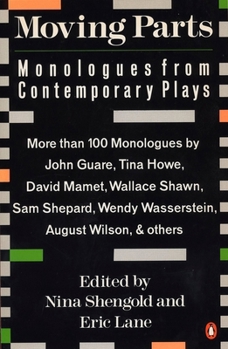 Paperback Moving Parts: Monologues from Contemporary Plays Book