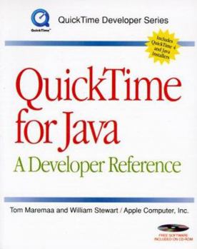 Paperback QuickTime for Java: A Developer Reference (QuickTime Developer Series) Book