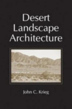 Hardcover Desert Landscape Architecture Book
