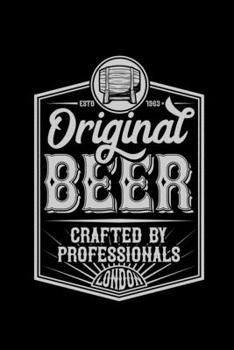 Original Beer crafted by professionals: 110 Game Sheets - 660 Tic-Tac-Toe Blank Games | Soft Cover Book for Kids for Traveling & Summer Vacations | ... x 22.86 cm | Single Player | Funny Great Gift