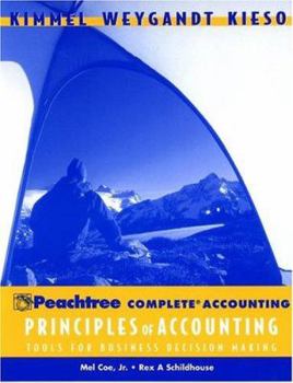 Paperback Peachtree Complete Accounting to Accompany Principles of Accounting: Tools for Business Decision Making [With CDROM] Book