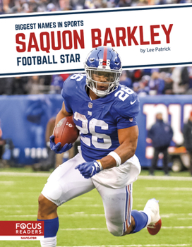 Library Binding Saquon Barkley: Football Star Book