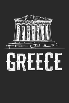 Paperback greece: Calendar, weekly planner, diary, notebook, book 105 pages in softcover. One week on one double page. For all appointme Book